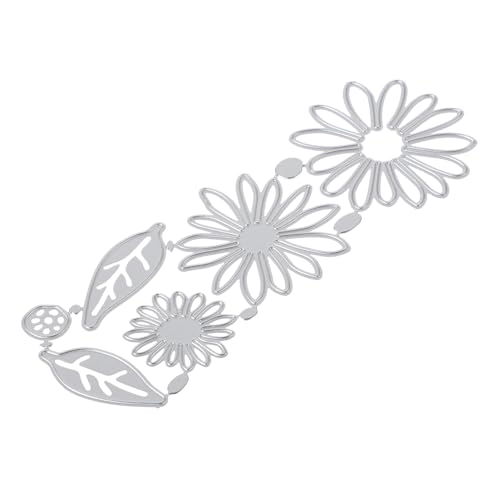KALLORY 1 Stück Blumenprägestempel manufest manuellsen buch geschke Scrapbook-Dekoration wischtelgeschenk Schnitte Schneiden schicke Stanzformen DIY stirbt schimmel Kohlenstoffstahl von KALLORY