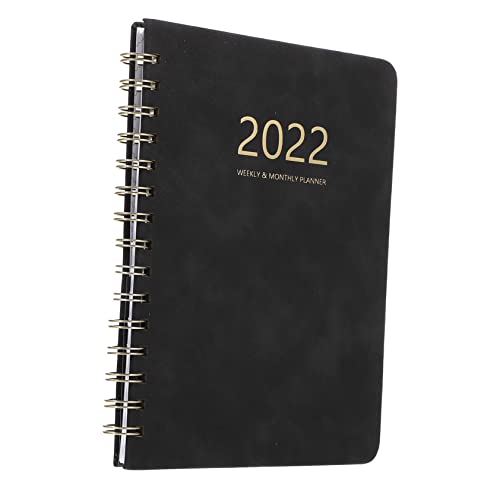 KALLORY 1 Stück Bürobedarf Einfacher Notizblock Notizbuch Studenten Notizblock klein erinnerungsbuch Studenten liefern kreatives Taschenbuch mit Gummiband Papier Black von KALLORY