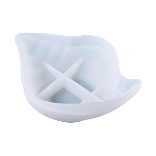 KALLORY 1 Stück Conch -lagerschale Form Muschel Tablett Handwerk Schalenform Silikonform Für Harz Epoxidharzformen Silikon Gießform Für Ablageschalen Kreative Silikonform Kieselgel Weiß KALLORY 1 Stück Conch -lagerschale Form Muschel Tablett Handwerk Schalenform Silikonform Für Harz Epoxidharzformen Silikon Gießform Für Ablageschalen Kreative Silikonform Kieselgel Weiß von KALLORY