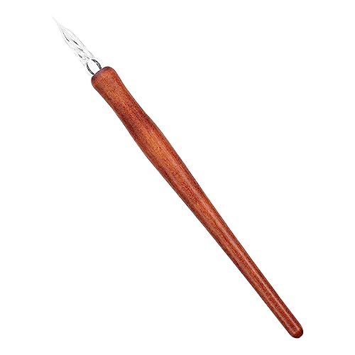 KALLORY 1 Stück Dip Pen Zeichnen Kalligraphie Stilvolle Schreibstifte Schwarzer Stift Schreibwarenstifte Tintenstift Vintage Alter Brillenstift Feiner Füllfederhalter KALLORY 1 Stück Dip Pen Zeichnen Kalligraphie Stilvolle Schreibstifte Schwarzer Stift Schreibwarenstifte Tintenstift Vintage Alter Brillenstift Feiner Füllfederhalter von KALLORY