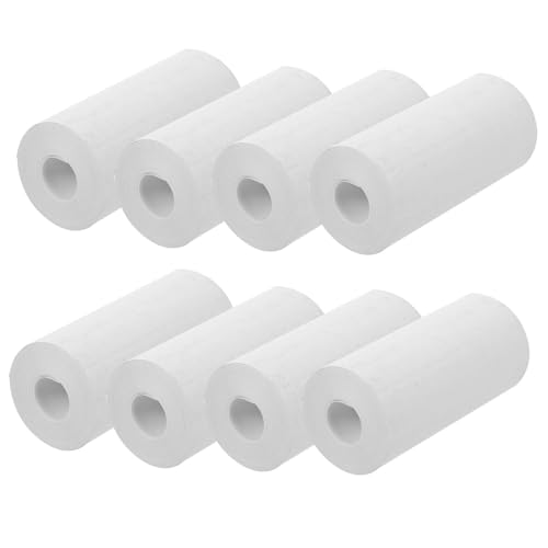 KALLORY 10 Rollen Etiketten aus Thermopapier Brauch Thermalpapier Etiketten Aufkleber Versandaufkleber selbstklebende Etikettenaufkleber selbstklebendes Versandetikett Adressetiketten Weiß von KALLORY