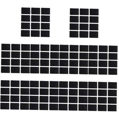 KALLORY 10 Sätze Löschbare Preisschilder Speisekammerkörbe Kühlschrank Inhaber Gefrierschrank-organizer Küchenetiketten Stand Schild-label-tag Etiketthalter Pvc Schwarz 12 Stück * 10 von KALLORY