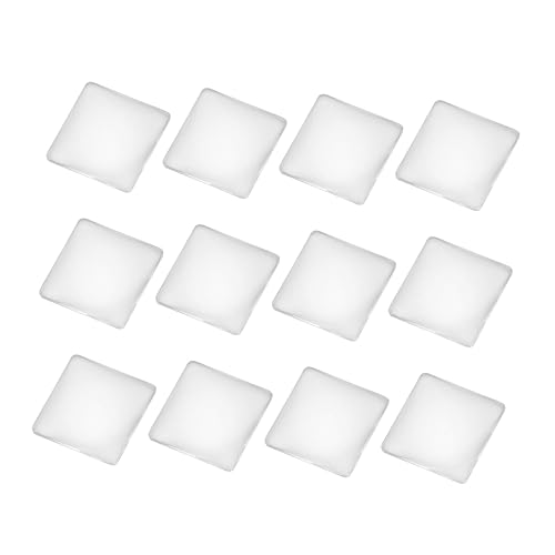 KALLORY 100 Stück Glasfleck Herstellung Halskette Schmuck Kunsthandwerk Klare Gläser Aufkleber Diy Anhänger Zubehör von KALLORY