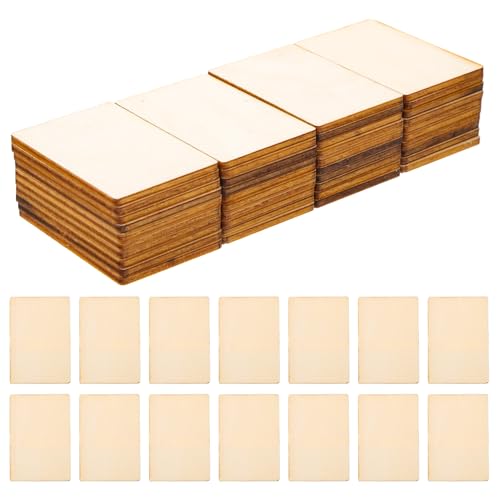 KALLORY 100 Stück Holzverkleidung Vorgeschnitten Handwerk Stichworte Leerzeichen Material Bretter Unvollendet Winzig Planke Quadrate Untersetzer Für Couchtisch Mini Hellbraun Hölzern KALLORY 100 Stück Holzverkleidung Vorgeschnitten Handwerk Stichworte Leerzeichen Material Bretter Unvollendet Winzig Planke Quadrate Untersetzer Für Couchtisch Mini Hellbraun Hölzern von KALLORY