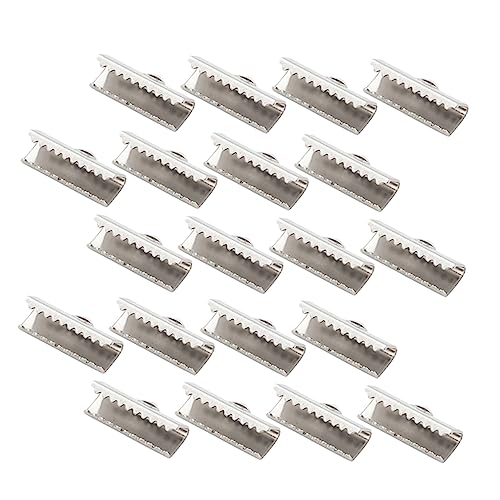 KALLORY 100 Stück Riemenclip Armbandherstellung Schleife schmuckherstellung schmuck machen Verschlüsse für die Herstellung von Armbändern Schmuckzubehör für die Herstellung von Schmuck von KALLORY