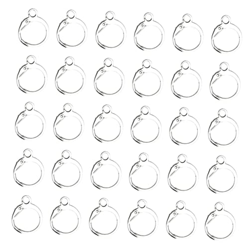 KALLORY 100 Stück Runde Französische Ohrhaken Creolen Schlüssel Frau Zum Herstellen Von Zahlen Piercing Vergoldet Damen Accessoire Rund Set Schmuck Finden Runde Hebel KALLORY 100 Stück Runde Französische Ohrhaken Creolen Schlüssel Frau Zum Herstellen Von Zahlen Piercing Vergoldet Damen Accessoire Rund Set Schmuck Finden Runde Hebel von KALLORY