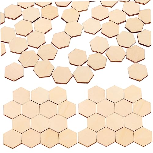 KALLORY 100Stück Sechseckige Holzformen für DIY Handwerk Hölzerne Ornamente zur Dekoration für Hochzeit Geburtstag und Weihnachten Rustikale Moderne Tischdeko KALLORY 100Stück Sechseckige Holzformen für DIY Handwerk Hölzerne Ornamente zur Dekoration für Hochzeit Geburtstag und Weihnachten Rustikale Moderne Tischdeko von KALLORY