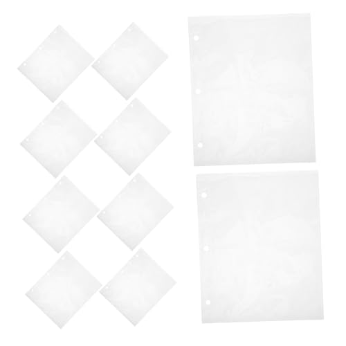 KALLORY 10Stücke Transparente Kartenhüllen für Kartenbinder Fototaschen und Sammelkartenseiten Robust für Sportkarten und Persönliche Erinnerungen von KALLORY