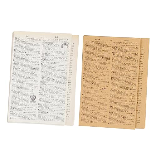 KALLORY 114 Blatt Collage Hintergrundseite Vintage-Aufkleber für das Journaling großes Sammelalbum spaß scrapbook decor Seite aus Kraftpapier Tagebuch Material zum Selbermachen KALLORY 114 Blatt Collage Hintergrundseite Vintage-Aufkleber für das Journaling großes Sammelalbum spaß scrapbook decor Seite aus Kraftpapier Tagebuch Material zum Selbermachen von KALLORY