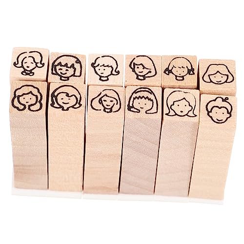KALLORY 12 Stück Namensstempel für Kleidung Briefe Zeitschrift erstklassige Briefmarken Geschäftsstempel spaß scrapbooking-stempel Cartoon-Stempel Retro-Holzstempel Stempel aus Ton hölzern KALLORY 12 Stück Namensstempel für Kleidung Briefe Zeitschrift erstklassige Briefmarken Geschäftsstempel spaß scrapbooking-stempel Cartoon-Stempel Retro-Holzstempel Stempel aus Ton hölzern von KALLORY