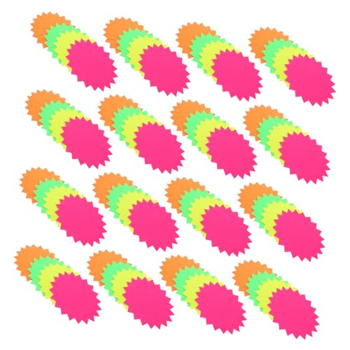 KALLORY 120 Stück Fluoreszenzpapierpreis Etikettenschilder Einzelhandelsetikett leere Verkaufsschilder Anbieter Anzeigepreiszeichen Einzelhandelsschilder Preisetiketten Supermarktschild KALLORY 120 Stück Fluoreszenzpapierpreis Etikettenschilder Einzelhandelsetikett leere Verkaufsschilder Anbieter Anzeigepreiszeichen Einzelhandelsschilder Preisetiketten Supermarktschild von KALLORY