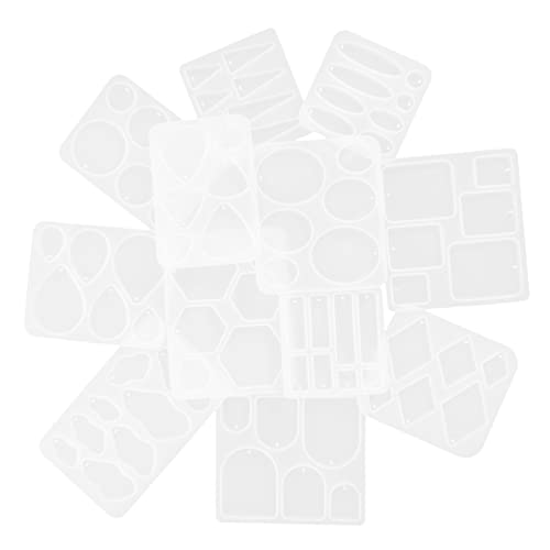 KALLORY 12Stücke Silikonharzformen Für Epoxidharz Schmuckherstellung Polygonale Ohrringe Und Sechseckige Anhänger DIY Bastelbedarf Für Handwerk KALLORY 12Stücke Silikonharzformen Für Epoxidharz Schmuckherstellung Polygonale Ohrringe Und Sechseckige Anhänger DIY Bastelbedarf Für Handwerk von KALLORY