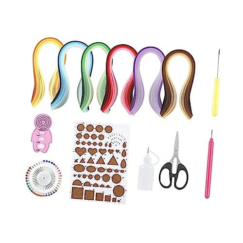 KALLORY 13 Stück Papierrollen werkzeug DIY Bastelset Quilling-Kits aus Papier Quilling aus Papier KALLORY 13 Stück Papierrollen werkzeug DIY Bastelset Quilling-Kits aus Papier Quilling aus Papier von KALLORY