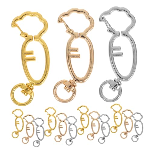 KALLORY 15 Stück Karotte Schlüsselanhänger Süßer Karabiner Geldbörse Hardware Schlüsselanhänger Haken Karottenkarabiner Karotten-karabinerhaken Kettenschnallenclip Karabiner Karotte Metall KALLORY 15 Stück Karotte Schlüsselanhänger Süßer Karabiner Geldbörse Hardware Schlüsselanhänger Haken Karottenkarabiner Karotten-karabinerhaken Kettenschnallenclip Karabiner Karotte Metall von KALLORY