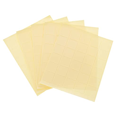 KALLORY 150 Stück Doppelseitige Klebepunkte Wasserdichte Transparente Aufkleber für DIY Projekte ohne Rückstände Fixieren von Bildern Postern Dekorationen von KALLORY