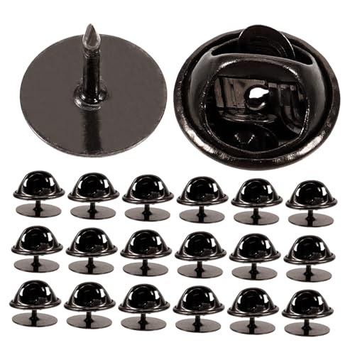 KALLORY 1Satz Broschen Pin Sicherheitsverschlüsse Rückseite Für Anstecker Emaille Pin Verriegelungen DIY Zubehör Für Hüte Abzeichen Und Schmuckherstellung von KALLORY