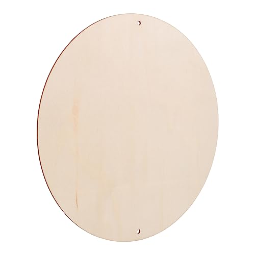 KALLORY 1Stück Holzbrett für DIY Projekte Unbeschichtet Vielseitig Einsetzbar für Malerei und Basteln für Hochzeitsverzierungen und Handwerksarbeiten Langlebig von KALLORY