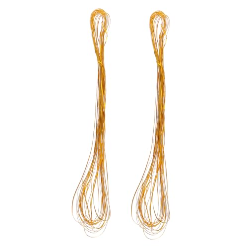 KALLORY 2 Rollen Cloisisonné Emaille Malereiwerkzeuge Draht zum Basteln DIY Basteldrähte biegsam eloxiert Twist biegen Metalldraht für die Schmuckherstellung Schmuckdraht basteln Golden KALLORY 2 Rollen Cloisisonné Emaille Malereiwerkzeuge Draht zum Basteln DIY Basteldrähte biegsam eloxiert Twist biegen Metalldraht für die Schmuckherstellung Schmuckdraht basteln Golden von KALLORY