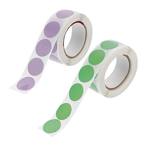 KALLORY 2 Rollen Tag-aufkleber Punkt Etikett Mini-aufkleber Geformte Aufkleber Farbcodierungsaufkleber Markierungsaufkleber Selbstklebender Aufkleber Klassifizierter Aufkleber Papier KALLORY 2 Rollen Tag-aufkleber Punkt Etikett Mini-aufkleber Geformte Aufkleber Farbcodierungsaufkleber Markierungsaufkleber Selbstklebender Aufkleber Klassifizierter Aufkleber Papier von KALLORY