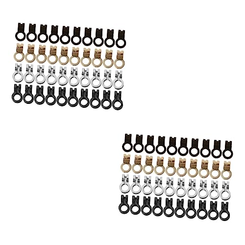 KALLORY 2 Sätze Ball Clips Geldbörse Rostfrei Kette Schlüssel Stecker Verschlüsse Für Handtaschenriemen Schmuckverschlüsse Verschluss Schnalle Aus Metall Beutelschnallen Eisen 40 Stück * 2 KALLORY 2 Sätze Ball Clips Geldbörse Rostfrei Kette Schlüssel Stecker Verschlüsse Für Handtaschenriemen Schmuckverschlüsse Verschluss Schnalle Aus Metall Beutelschnallen Eisen 40 Stück * 2 von KALLORY