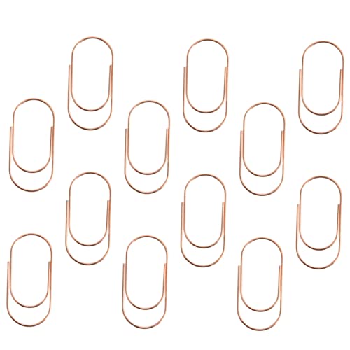 KALLORY 2 Sätze Büroklammer Farbig Sortiert Clips Schüttgut Schreibtisch Glänzend Gold Hinweisclip Lesezeichen-clip Papierklammer Memohalter Metall 20 Stück * 2 KALLORY 2 Sätze Büroklammer Farbig Sortiert Clips Schüttgut Schreibtisch Glänzend Gold Hinweisclip Lesezeichen-clip Papierklammer Memohalter Metall 20 Stück * 2 von KALLORY
