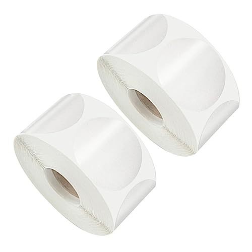 KALLORY 2 Sätze Geschenkversiegelungsaufkleber Etiketten Siegel Aufkleber Umschlag Aufkleber Siegeletikett Aufkleber Transparente Aufkleber Transparentes Haustier 2 Rollen * 2 von KALLORY