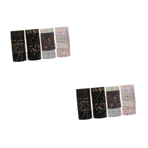 KALLORY 2 Sätze Handbuch Und Klebeband Scrapbook Scheckheft Scrabbook Geschenkideen Stickbild Craft Dünn Papier Streifen Washi Tape Abkleben Klebeband Für Feiertagsdekoration 20 Rollen * 2 KALLORY 2 Sätze Handbuch Und Klebeband Scrapbook Scheckheft Scrabbook Geschenkideen Stickbild Craft Dünn Papier Streifen Washi Tape Abkleben Klebeband Für Feiertagsdekoration 20 Rollen * 2 von KALLORY