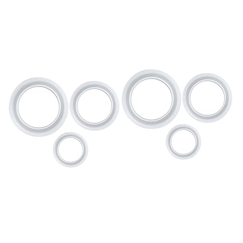 KALLORY 2 Sätze Kristall-epoxy-form Gießform Für Armreifen Armreif Form Handwerk Herstellung Runden Silikonschmuckform Für Harz Silikonformen Für Schmuck Kieselgel Weiß 3 Stück * 2 KALLORY 2 Sätze Kristall-epoxy-form Gießform Für Armreifen Armreif Form Handwerk Herstellung Runden Silikonschmuckform Für Harz Silikonformen Für Schmuck Kieselgel Weiß 3 Stück * 2 von KALLORY