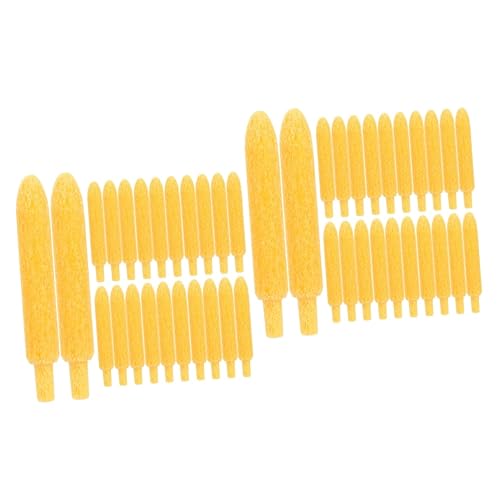 KALLORY 2 Sätze Malen Sie Stift Nachfüllen Tipp Marker-ersatzspitzen Stifte Feine Spitze Nibs Uv Nachfüllbarer Lackstift Punkt Kalligraphie Gelb Chemiefaser Aus Polyester 30 Stück * 2 von KALLORY