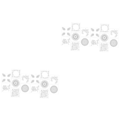 KALLORY 2 Sätze Malvorlage Schablonenfarbe Für Wandschablone Wiederverwendbare Schablonen Zeichnung Schablone Malen Briefschablone Vinyl Malschablone Klein Das Haustier Weiß 14 Stück * 2 KALLORY 2 Sätze Malvorlage Schablonenfarbe Für Wandschablone Wiederverwendbare Schablonen Zeichnung Schablone Malen Briefschablone Vinyl Malschablone Klein Das Haustier Weiß 14 Stück * 2 von KALLORY