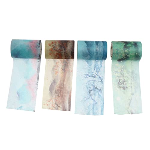 KALLORY 2 Sätze Papierbanddekoration Dünn Breit Sammelalbum Party Scrapbooking Aufkleber Washi-sticker Zum Journaling Neutrales Washi Tape Washi-klebeband Vintage Washi Tape 4 Rollen * 2 KALLORY 2 Sätze Papierbanddekoration Dünn Breit Sammelalbum Party Scrapbooking Aufkleber Washi-sticker Zum Journaling Neutrales Washi Tape Washi-klebeband Vintage Washi Tape 4 Rollen * 2 von KALLORY