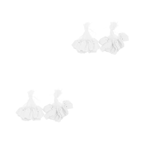 KALLORY 2 Sätze Preisschild Für Schmuck Geschäft Stichworte Preisauszeichnungsetiketten Schmuckpreis Lebensmittelpreisschild Shop-preisschild Preisanzeigeetikett Papier 200 Stück * 2 von KALLORY