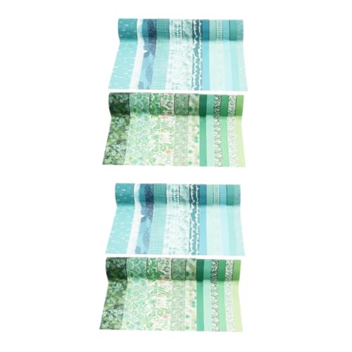 KALLORY 2 Sätze Taschenband Grün Klebstoff Ästhetisch Dekorativ Notebook-klebeband Groß Streifen Abdeckband Farbig Handwerk Scrapbooking Tape Band Für Rosa Farben Papier 24 Rollen * 2 KALLORY 2 Sätze Taschenband Grün Klebstoff Ästhetisch Dekorativ Notebook-klebeband Groß Streifen Abdeckband Farbig Handwerk Scrapbooking Tape Band Für Rosa Farben Papier 24 Rollen * 2 von KALLORY