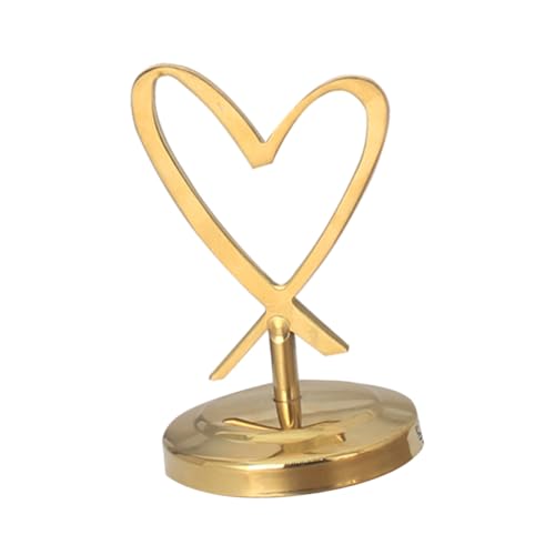KALLORY 2 Stck. Menü-Fotoordner büro dekoration office decoration zettelhalter Bildhalter für Schreibtisch Tischkartenhalter Gold Kartenklemme Clipständer für Namenskarten Überzug Golden KALLORY 2 Stck. Menü-Fotoordner büro dekoration office decoration zettelhalter Bildhalter für Schreibtisch Tischkartenhalter Gold Kartenklemme Clipständer für Namenskarten Überzug Golden von KALLORY