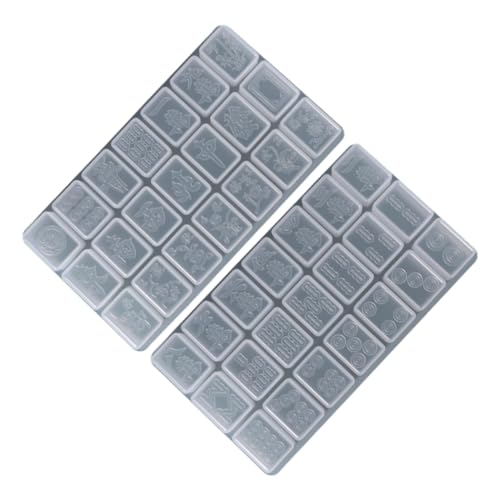 KALLORY 2 Stück Kristall-Epoxy-Form Bausatz Herstellung manuelle Handwerksform Silikonformen für Epoxidharz Kristallformen DIY formen Schimmel für Harz Harzgussform Kieselgel Weiß KALLORY 2 Stück Kristall-Epoxy-Form Bausatz Herstellung manuelle Handwerksform Silikonformen für Epoxidharz Kristallformen DIY formen Schimmel für Harz Harzgussform Kieselgel Weiß von KALLORY