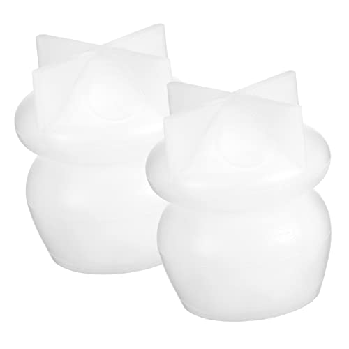 KALLORY 2 Stück Pilzharz-Tankform geformt Gießform für Pilzgläser Herstellung Epoxidharz für Silikonformen basteln pilzglas DIY form Glasform Form für Vorratsdosen Glasharzform Kieselgel von KALLORY