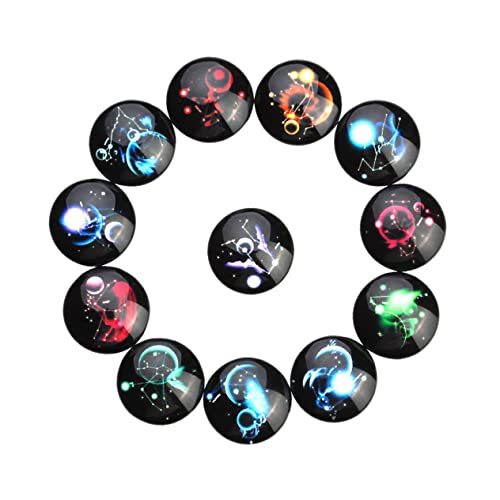 KALLORY 20 Stück Glas schnappt Cabochons für die Schmuckherstellung dekorativ Stern bastelzeug die bescherung manschettenknöpfe dekoringe Cabochons aus Glas Zubehör zur Schmuckherstellung KALLORY 20 Stück Glas schnappt Cabochons für die Schmuckherstellung dekorativ Stern bastelzeug die bescherung manschettenknöpfe dekoringe Cabochons aus Glas Zubehör zur Schmuckherstellung von KALLORY