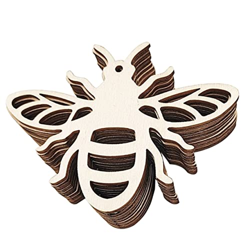 KALLORY 20 Stück Holzanhänger Mit Bienenmotiv Zum Basteln Bienenverzierungen Garten Wandornamente Für Draußen Große Bienenausschnitte Bienenausschnitt Basteln Bienen Bienen KALLORY 20 Stück Holzanhänger Mit Bienenmotiv Zum Basteln Bienenverzierungen Garten Wandornamente Für Draußen Große Bienenausschnitte Bienenausschnitt Basteln Bienen Bienen von KALLORY