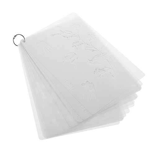 KALLORY 20 Stück Malvorlage Vorlagen kleine Schablonen malen Bastelschablonen Zeichnungsvorlage für DIY Vogel-Blumen-Malschablone wiederverwendbare Malschablone das Haustier Weiß KALLORY 20 Stück Malvorlage Vorlagen kleine Schablonen malen Bastelschablonen Zeichnungsvorlage für DIY Vogel-Blumen-Malschablone wiederverwendbare Malschablone das Haustier Weiß von KALLORY