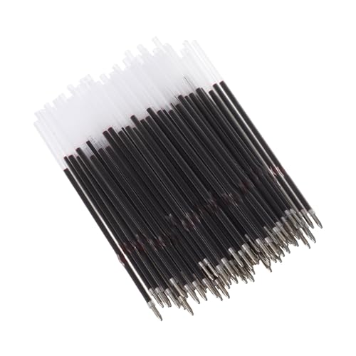KALLORY 200 Stück 07 Mm Druckkugelschreiber Minen Austauschbare Kugelschreiber Mine In Schwarz Und Rot Für Flüssiges Schreiben – Büro Und Schulbedarf KALLORY 200 Stück 07 Mm Druckkugelschreiber Minen Austauschbare Kugelschreiber Mine In Schwarz Und Rot Für Flüssiges Schreiben – Büro Und Schulbedarf von KALLORY