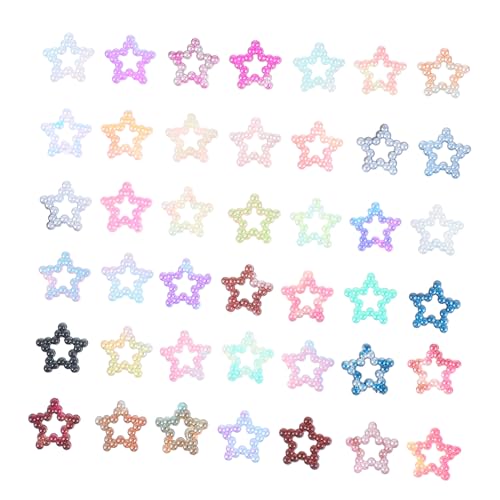 KALLORY 200 Stück Buntes Runde Perlenschmuck Nagelkunstperlen Handwerk Reiz Festivalzubehör Basteln Mädchen Groß Perlenverzierungen Schmuckzubehör Perlen-cabochons Diy -schmuck Harz von KALLORY