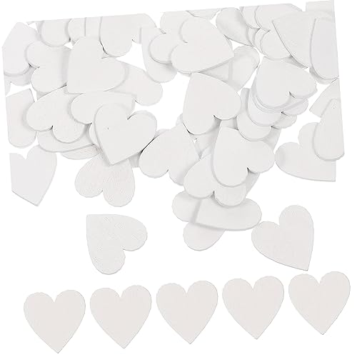 KALLORY 200 Stück Hochzeit dekorative Holzstücke Bastelmaterial Herz Dekoration Scheiben Pfirsich geformt Holzspäne für DIY Verzierungen für das Handwerk unfertige Holzspäne Holz-Tags Weiß KALLORY 200 Stück Hochzeit dekorative Holzstücke Bastelmaterial Herz Dekoration Scheiben Pfirsich geformt Holzspäne für DIY Verzierungen für das Handwerk unfertige Holzspäne Holz-Tags Weiß von KALLORY