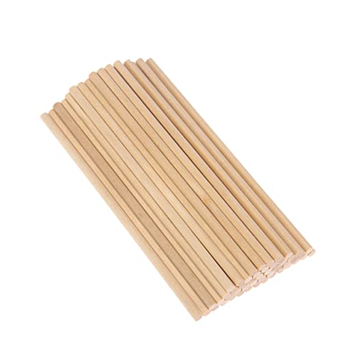 KALLORY 200 Stück runde Holzstangen Jumbo-Sticks zylindrisch bastelzeug für rundstab Modellbau stylingbã¼rsten Runder Stab Holzstäbe Runddübel aus Holz Bastelzubehör aus Holz Bambus KALLORY 200 Stück runde Holzstangen Jumbo-Sticks zylindrisch bastelzeug für rundstab Modellbau stylingbã¼rsten Runder Stab Holzstäbe Runddübel aus Holz Bastelzubehör aus Holz Bambus von KALLORY