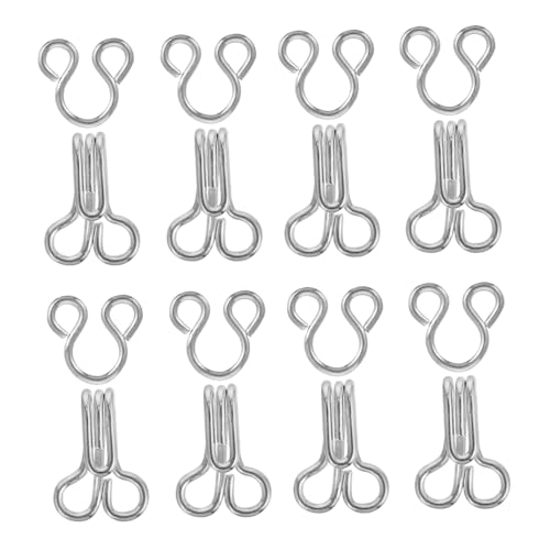 KALLORY 200Paare Metallschnallen für DIY Projekte Unsichtbare Schnalle für Jacken Pullover und Mehr Hochwertige Glatte Verarbeitung für Modegestaltungen KALLORY 200Paare Metallschnallen für DIY Projekte Unsichtbare Schnalle für Jacken Pullover und Mehr Hochwertige Glatte Verarbeitung für Modegestaltungen von KALLORY