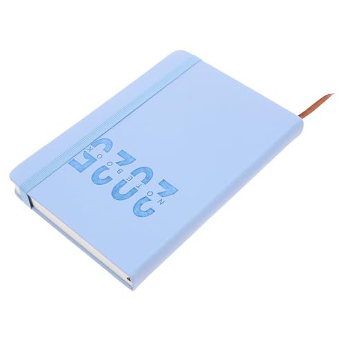KALLORY 2025 Agenda-buch Zeitschrift Planer Jährlich Wöchentlich Liste Notizblock Kalender Klein Monatlich Notizbuch Zeitplan Buch Zeitplantafel Papier Blue KALLORY 2025 Agenda-buch Zeitschrift Planer Jährlich Wöchentlich Liste Notizblock Kalender Klein Monatlich Notizbuch Zeitplan Buch Zeitplantafel Papier Blue von KALLORY