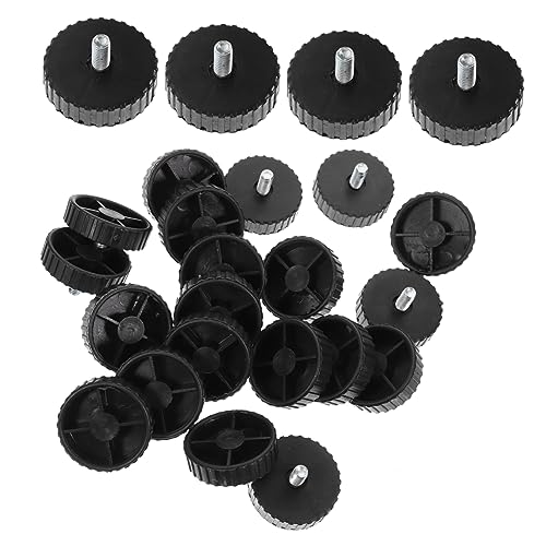 KALLORY 20Stücke Einstellbare Möbelbeine Gummierte Bodenschoner für Tische und Stühle Langlebige Möbelleveler für Empfindliche Böden Leicht zu Montieren KALLORY 20Stücke Einstellbare Möbelbeine Gummierte Bodenschoner für Tische und Stühle Langlebige Möbelleveler für Empfindliche Böden Leicht zu Montieren von KALLORY