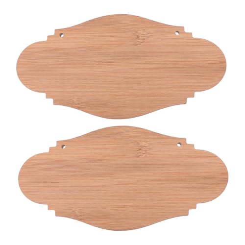 KALLORY 2Stücke Unfertige Holzschilder Blanko Holztafel für DIY Projekte Rustikale Hängeschild zum Basteln für Gestaltung Personalisieren KALLORY 2Stücke Unfertige Holzschilder Blanko Holztafel für DIY Projekte Rustikale Hängeschild zum Basteln für Gestaltung Personalisieren von KALLORY