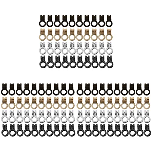 KALLORY 3 Sätze Ball Clips Kette Schlüssel Rostfrei Taschengurtschnalle Geldbörsenriemenclip Metallschnallen Für Riemen Beutelgurt -einstellschnalle Geldbörsezubehör Eisen 40 Stück * 3 KALLORY 3 Sätze Ball Clips Kette Schlüssel Rostfrei Taschengurtschnalle Geldbörsenriemenclip Metallschnallen Für Riemen Beutelgurt -einstellschnalle Geldbörsezubehör Eisen 40 Stück * 3 von KALLORY