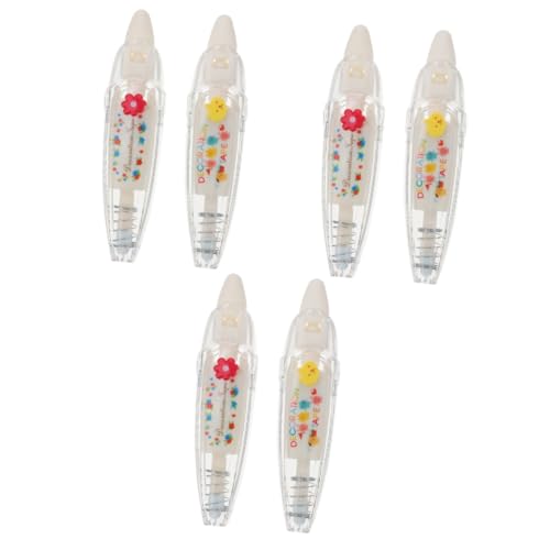 KALLORY 3 Sätze Korrekturband Farbe Aufkleber Ästhetisch Gemustert Gold Diy Decorative Correction Tape Abnehmbares Band Washi Tape Washi -bänder Dekoratives Klebeband Plastik 2 Stück * 3 KALLORY 3 Sätze Korrekturband Farbe Aufkleber Ästhetisch Gemustert Gold Diy Decorative Correction Tape Abnehmbares Band Washi Tape Washi -bänder Dekoratives Klebeband Plastik 2 Stück * 3 von KALLORY