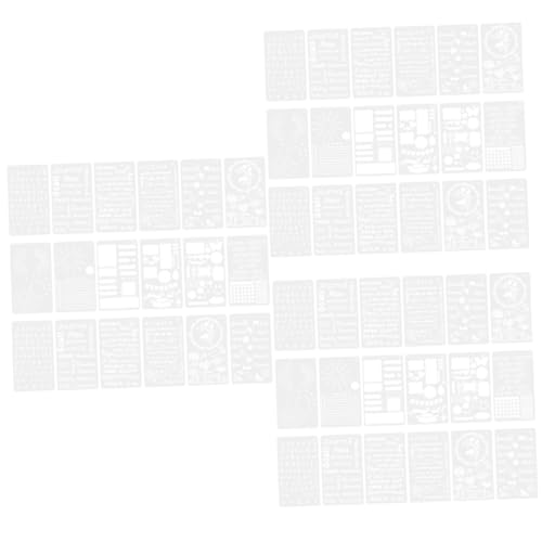 KALLORY 3 Sätze Malvorlage Notizbücher Für Notizblock Vorlagen Journal-vorlage Diy -zeichnenschablonen Tagebuch-malschablone Graffiti-malschablonen Haustier-umweltschutzmaterial KALLORY 3 Sätze Malvorlage Notizbücher Für Notizblock Vorlagen Journal-vorlage Diy -zeichnenschablonen Tagebuch-malschablone Graffiti-malschablonen Haustier-umweltschutzmaterial von KALLORY